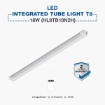 Hyundai LED Integrated Tube Light T8 18W (HL8TB18N2N) - Image 2